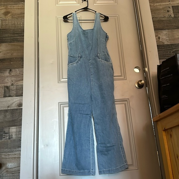 Stetson Pants - Stetson Light Blue Denim Jumpsuit